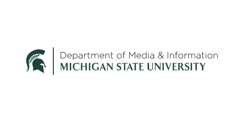 Michigan State University Department of Media and Information logo