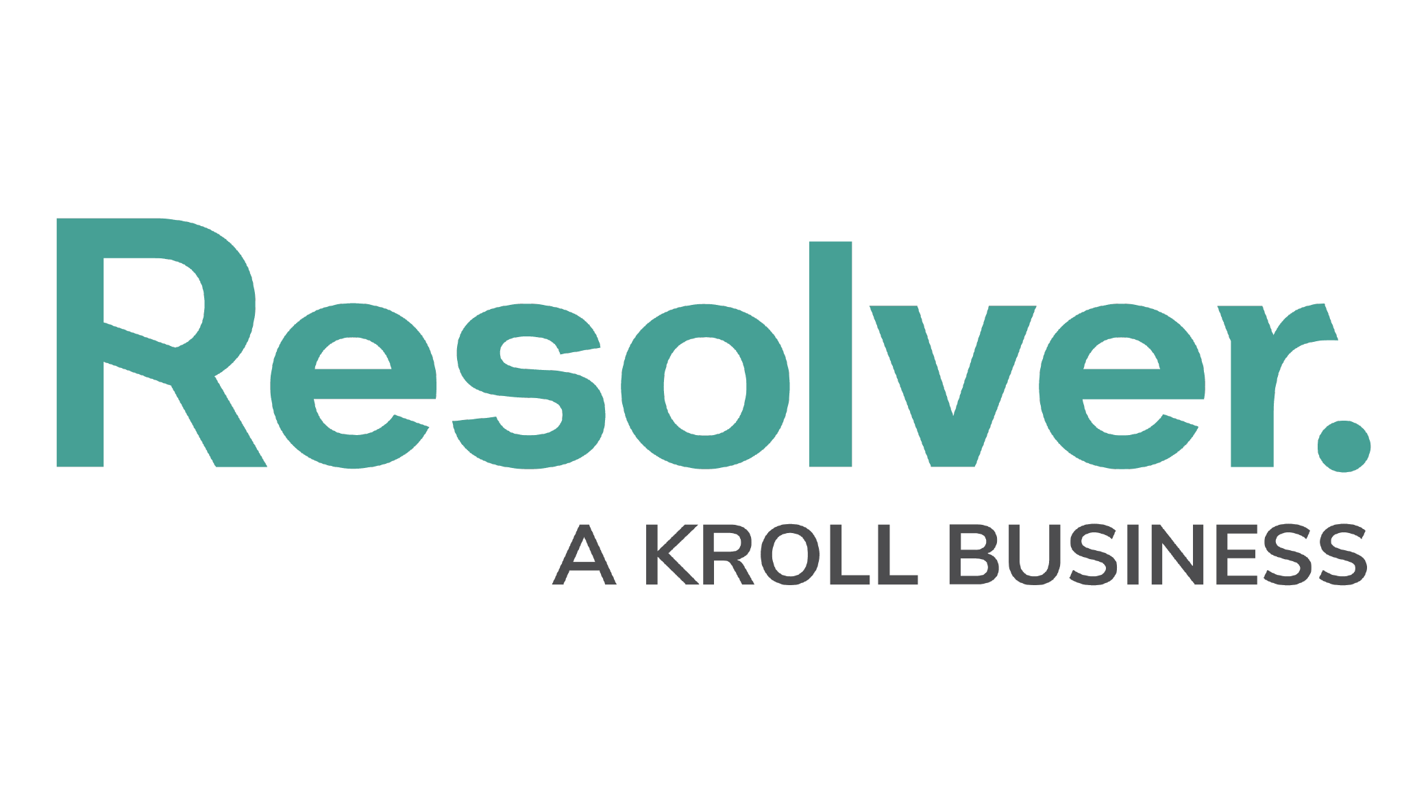 Resolver, a Kroll business logo